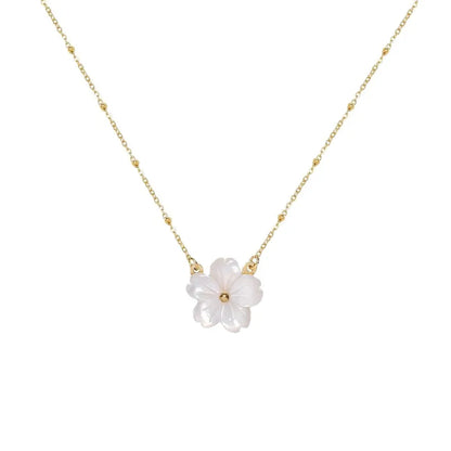 🌸 Sweet Flower Pendant Necklace
